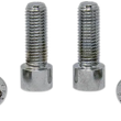 Load image into Gallery viewer, Bolts - Socket-Head/Replacement - Knurled/Fine Thread - 5/16"-24 x 7/8" - 10 Pack DragSpecialties MPB227 - Installation View