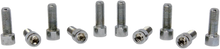 Load image into Gallery viewer, Bolts - Socket-Head/Replacement - Knurled/Fine Thread - 5/16"-24 x 7/8" - 10 Pack DragSpecialties MPB227 - Installation View