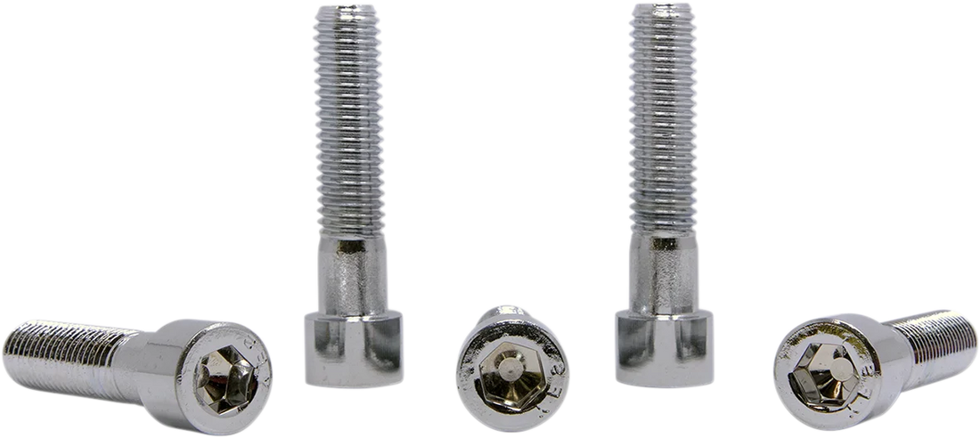 Bolts - Socket-Head/Replacement - Smooth/Coarse Thread - 1/2"-13 x 2-1/4" - 5 Pack DragSpecialties MPB697S - Side View