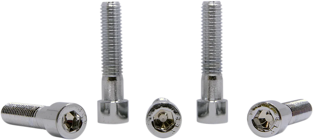 Bolts - Socket-Head/Replacement - Smooth/Coarse Thread - 1/2"-13 x 2-1/4" - 5 Pack DragSpecialties MPB697S - Side View