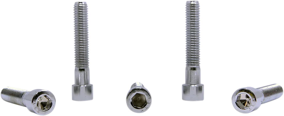 Bolts - Socket-Head/Replacement - Smooth/Coarse Thread - 1/2"-13 x 2-3/4" - 5 Pack DragSpecialties MPB699S - Side View