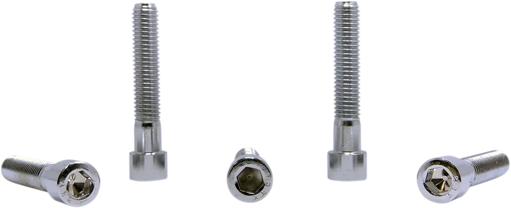 Bolts - Socket-Head/Replacement - Smooth/Coarse Thread - 1/2"-13 x 2-3/4" - 5 Pack DragSpecialties MPB699S - Side View