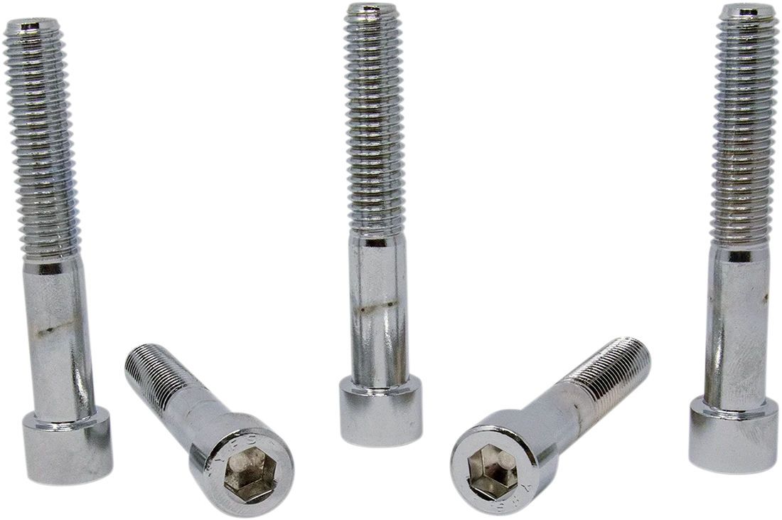 Bolts - Socket-Head/Replacement - Smooth/Coarse Thread - 1/2"-13 x 3-1/4" - 5 Pack DragSpecialties MPB701S - Side View