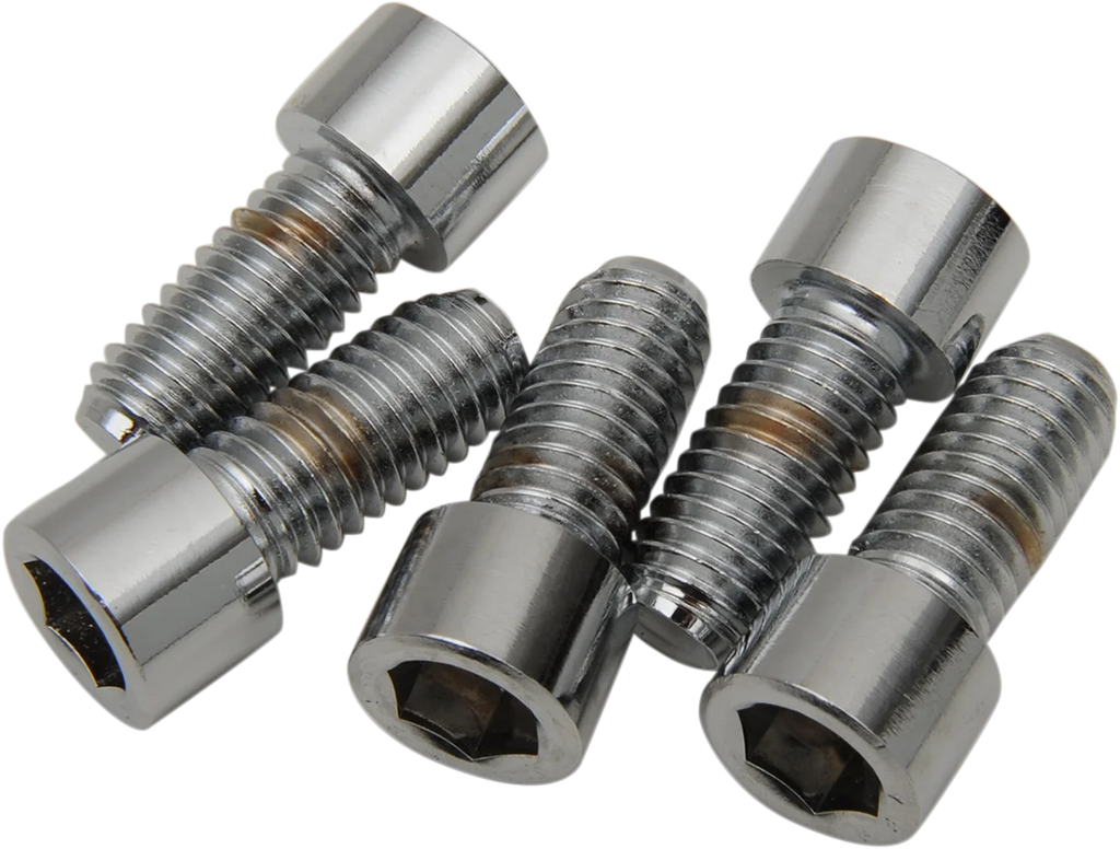 Bolts - Socket-Head/Replacement - Smooth/Coarse Thread - 7/16"-14 x 1" - 5 Pack DragSpecialties MPB722S - Main Product View