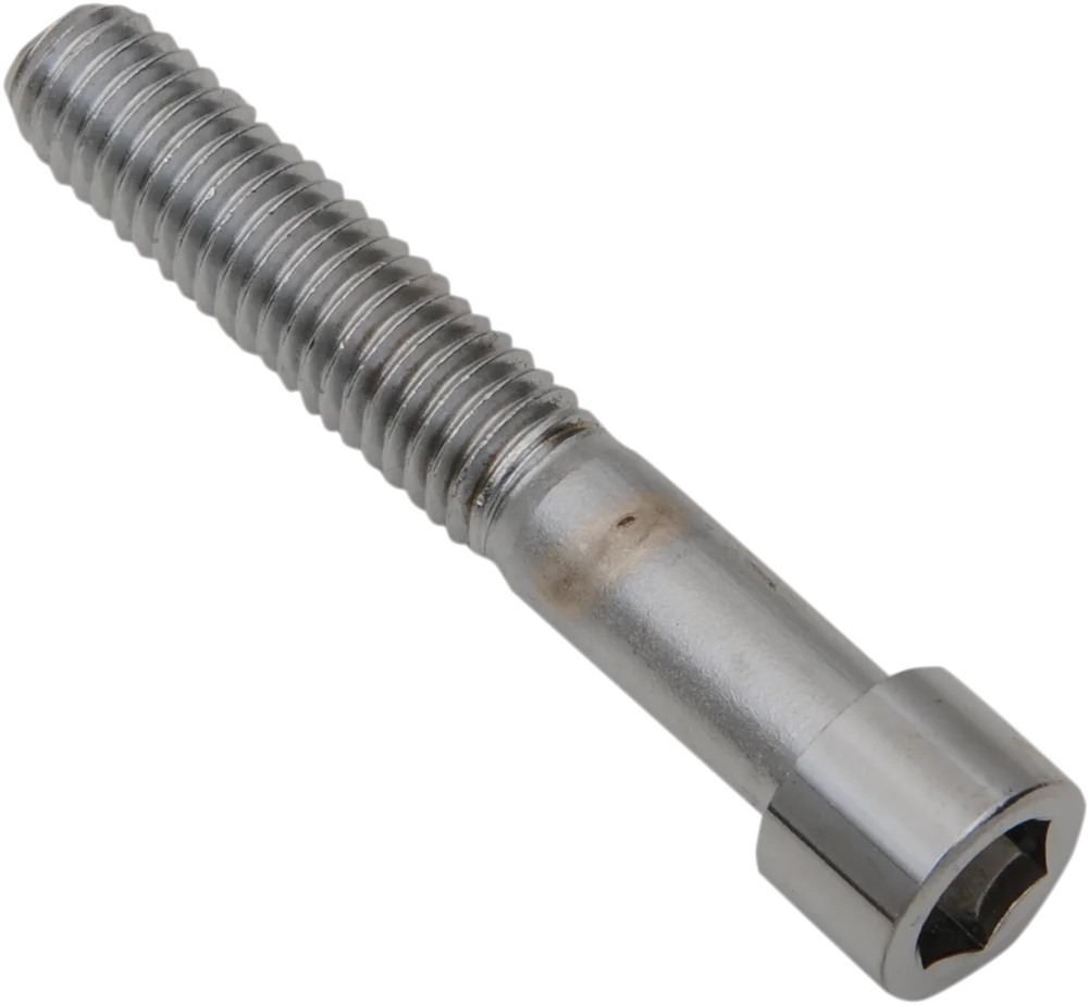 Bolts - Socket-Head/Replacement - Smooth/Coarse Thread - 7/16"-14 x 2-3/4" - 5 Pack DragSpecialties MPB727S - Side View