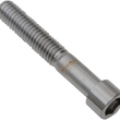 Load image into Gallery viewer, Bolts - Socket-Head/Replacement - Smooth/Coarse Thread - 7/16"-14 x 3" - 5 Pack DragSpecialties MPB705S - Side View