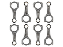 Load image into Gallery viewer, BoostLine 01-10 (11-12 LML) GM Duramax 6.6L Diesel 6.418in Connecting Rod Kit Tapered Pin End - Side View