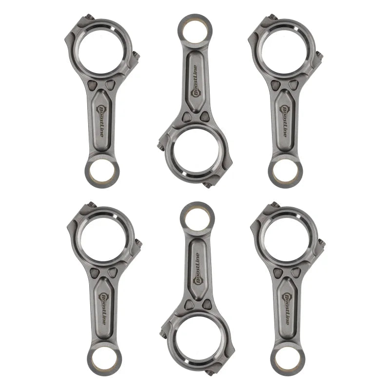BoostLine 89-12 Cummins 5.9/6.7 Diesel 7.559in Connecting Rod Kit - Side View