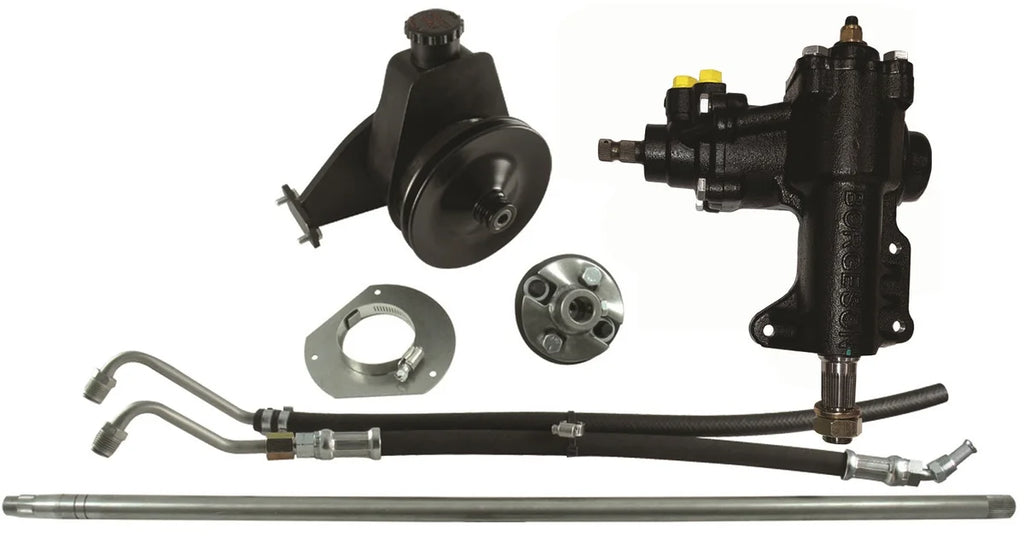 Borgeson P/S Conversion Kit; Fits 65-66 Mustang with Manual Steering and 200/250 Inline 6 - Main Product View