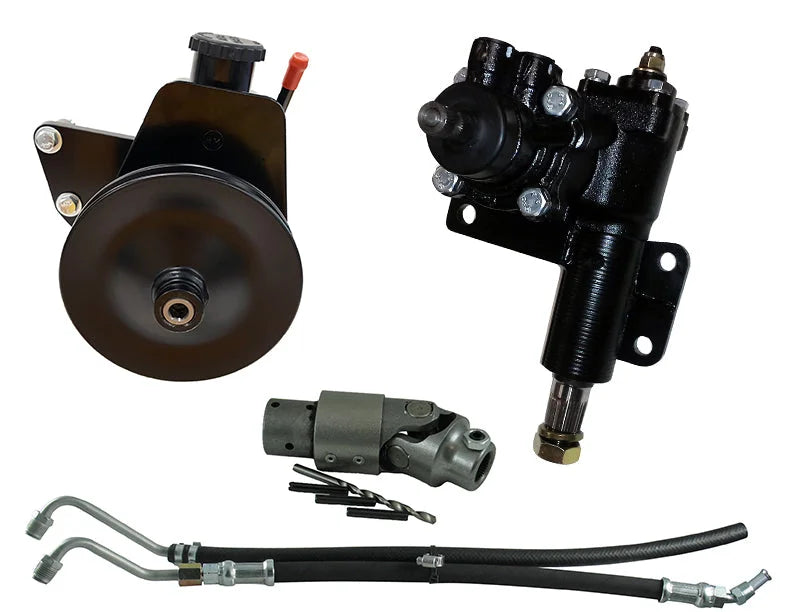 Borgeson P/S Conversion Kit; Fits 65-79 Mopars with 1-1/4" pitman shaft and 318/360 V-8 - Main Product View