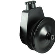 Load image into Gallery viewer, Borgeson P/S Pump; Saginaw Self Contained; Black With Straight Return Tube. Includes Sing - Main Product View