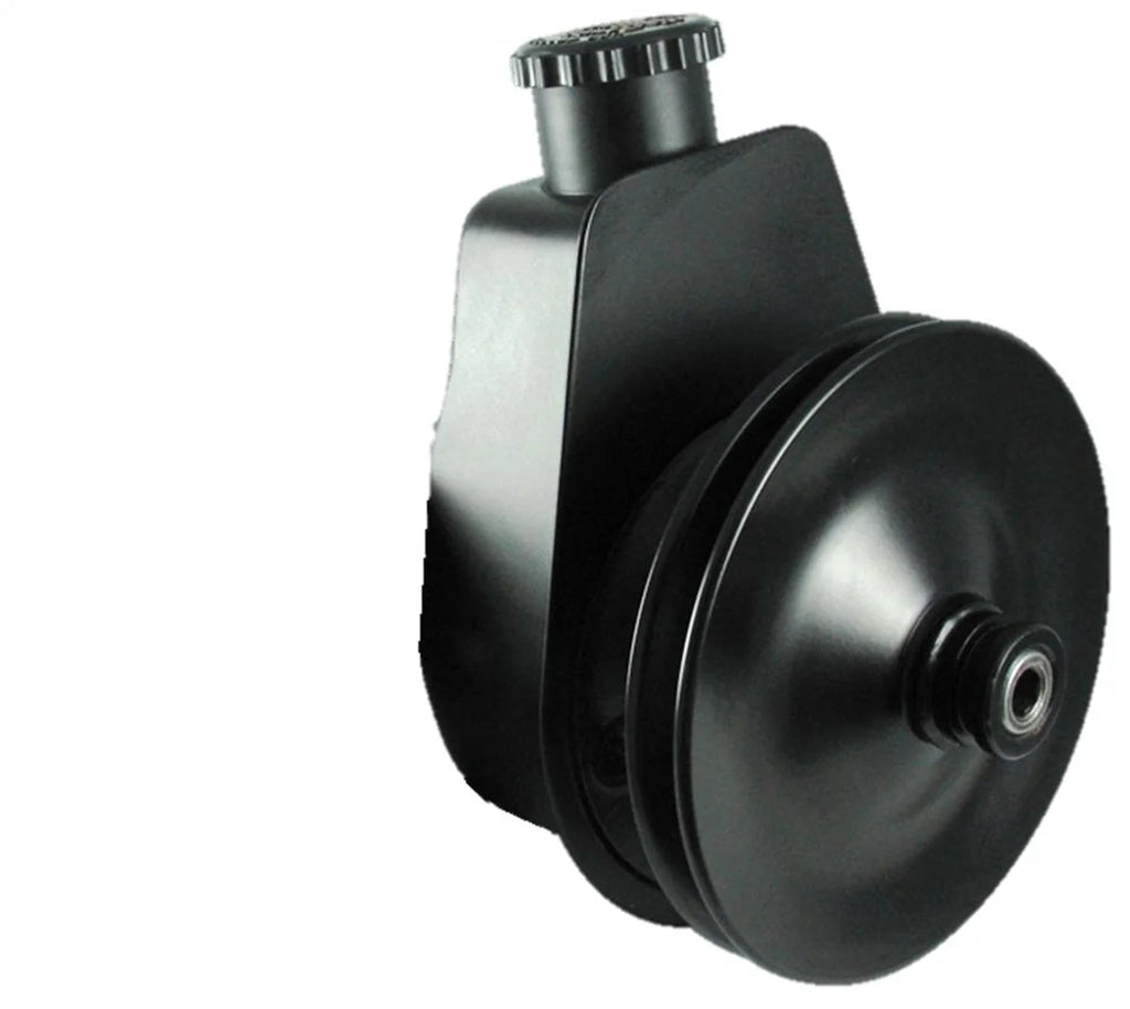 Borgeson P/S Pump; Saginaw Self Contained; Black With Straight Return Tube. Includes Sing - Main Product View