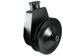 Load image into Gallery viewer, Borgeson P/S Pump; Saginaw Self Contained; Black With Straight Return Tube. Includes Sing - Main Product View