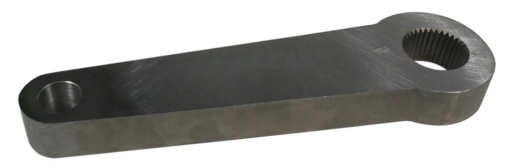 Borgeson Pitman Arm; Fits 122/525/605 Box; Bendable Steel; Flat; 6in. Centers - Main Product View