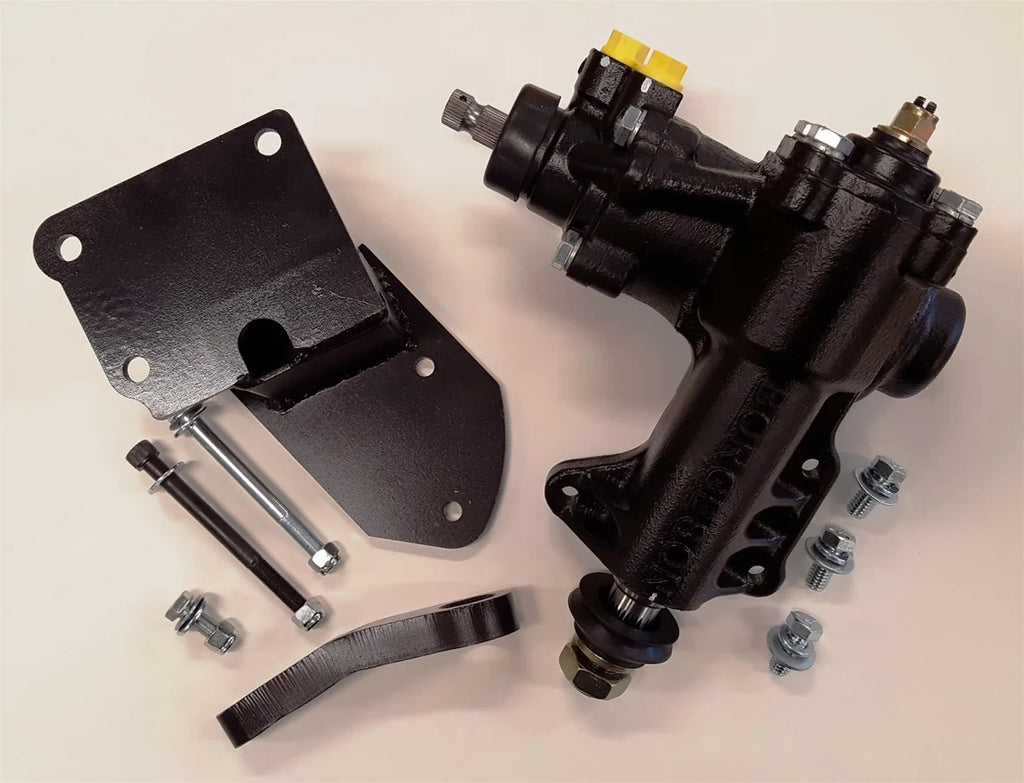 Borgeson Power Steering Conversion Kit. for 1949-1951 Ford Full Size Cars - Main Product View