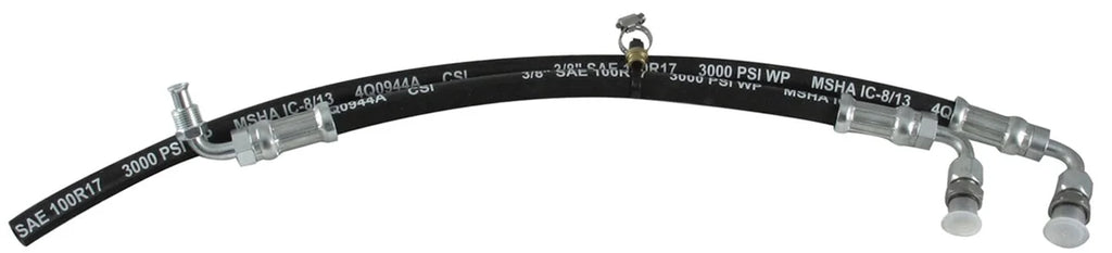 Borgeson Power Steering Hose Kit; 2 Pc Rubber; GM Pump to 79-97 Mustang R/P - Main Product View