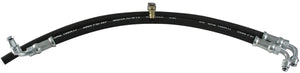 Borgeson Power Steering Hose Kit; 2 Pc Rubber; GM Saginaw Pump to 800128 P/S Upgrade Box - Main Product View