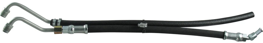 Borgeson Power Steering Hose Kit; 2 Pc Rubber; Saginaw Pump to Mopar Conversion Box. - Main Product View