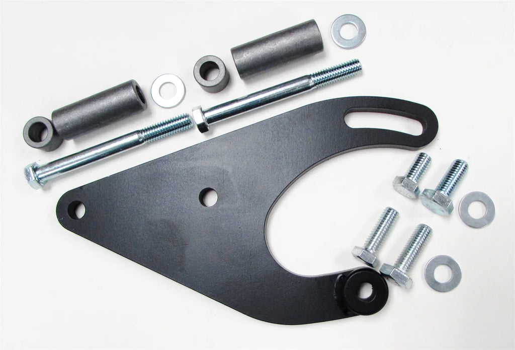 Borgeson Power Steering Pump Bracket; Steel; Ford FE 390/428; Saginaw Style Pump. - Main Product View