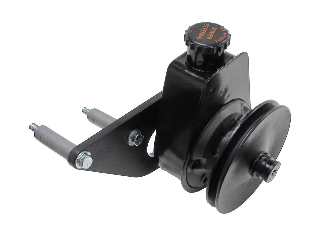 Borgeson Saginaw P/S Pump Upgrade; Ford FE 390/428; Includes Pump; Bracket and Pulley - Main Product View
