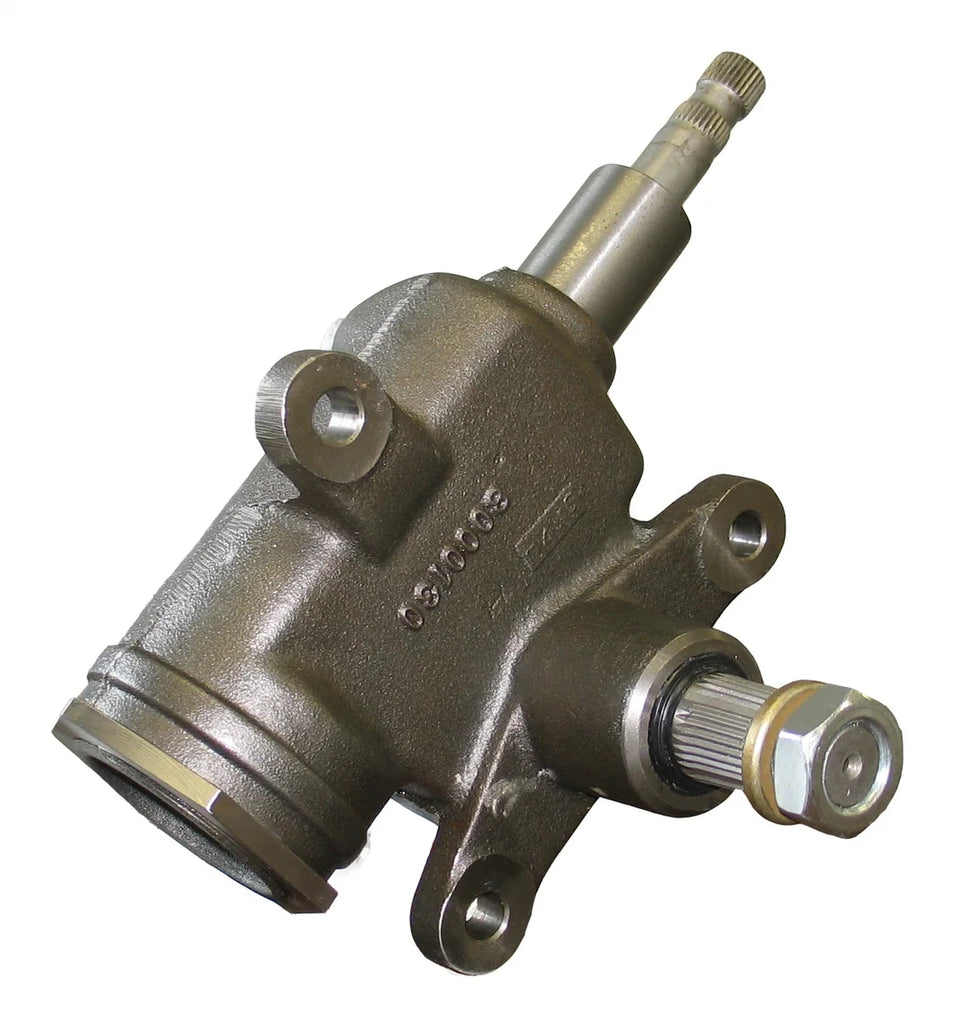 Borgeson Saginaw Side-Steer style manual steering box. 16:1 ratio; Up/Forward - Main Product View