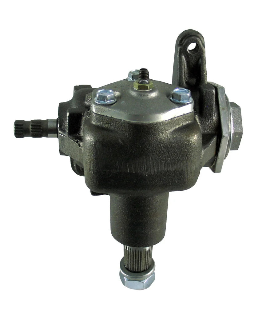 Borgeson Steering Box; Manual; OEM Saginaw 140; 5/8in.-36 Input; New - Main Product View