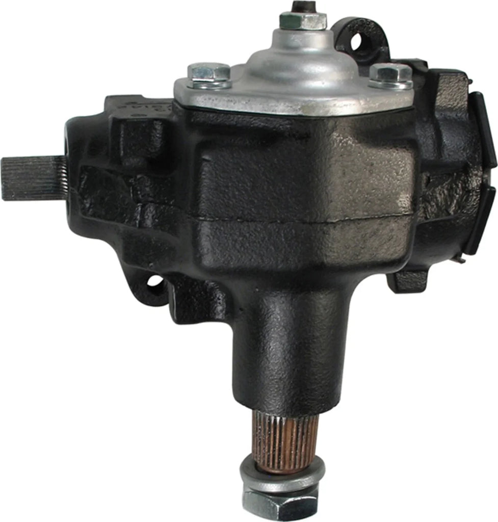Borgeson Steering Box; Manual; OEM Saginaw 525; 24:1 Ratio; 3/4-36 Short Input; New - Main Product View