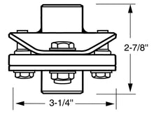 Load image into Gallery viewer, Borgeson Steering Coupler; OEM Rag Joint Style; 18MM DD X 3/4DD - Side View
