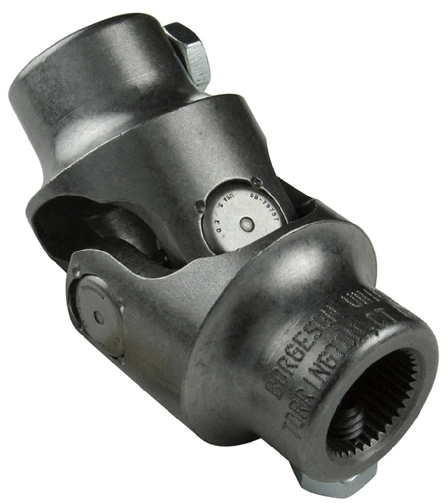 Borgeson Steering U-Joint Steel 17MM DD X 3/4 Smooth 14664