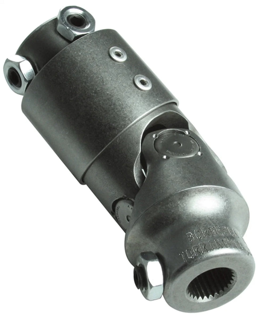 Borgeson Steering Universal Joint/Vibration Damper; Steel; 3/4-36 X 13/16-36 - Main Product View