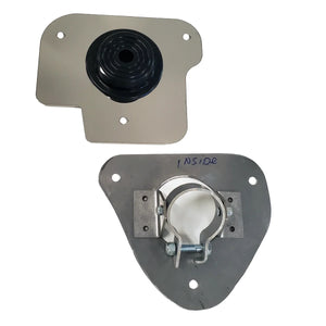 Borgeson - Steering column boot and mounting plate for 67-76 Chrysler A-Body cars. - 326769PB-3
