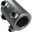 Load image into Gallery viewer, Borgeson Welded steel steering coupler. Fits 1in. Double-D X 3/4in. Double-D. - Main Product View