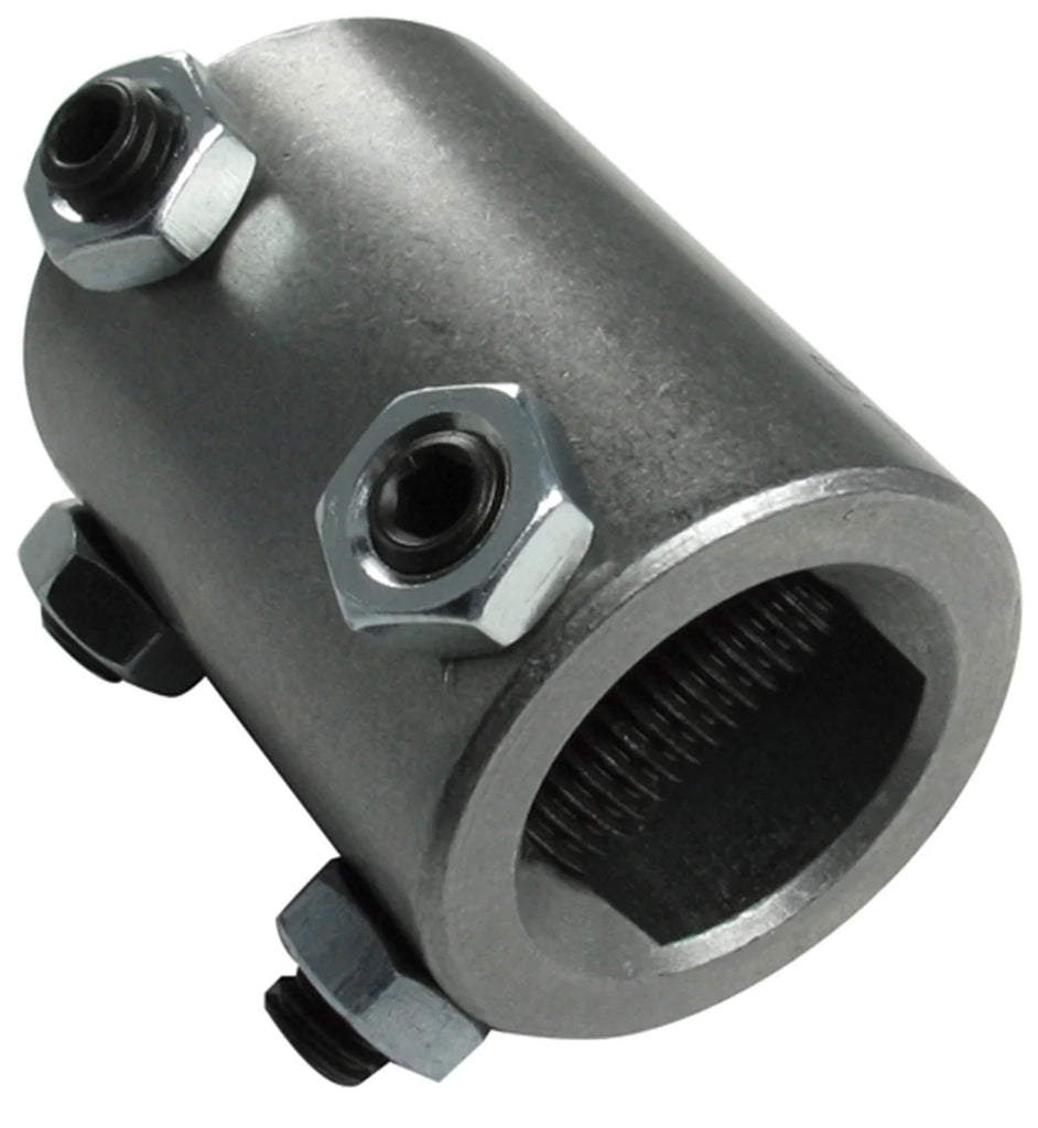Borgeson Welded steel steering coupler. Fits 1in. Double-D X 3/4in. Double-D. - Main Product View