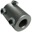 Load image into Gallery viewer, Borgeson Welded steel steering coupler. Fits 3/4in.-36 Spline X 3/4in. Double-D. - Main Product View