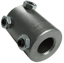 Load image into Gallery viewer, Borgeson Welded steel steering coupler. Fits 3/4in.-36 Spline X 3/4in. Double-D. - Main Product View