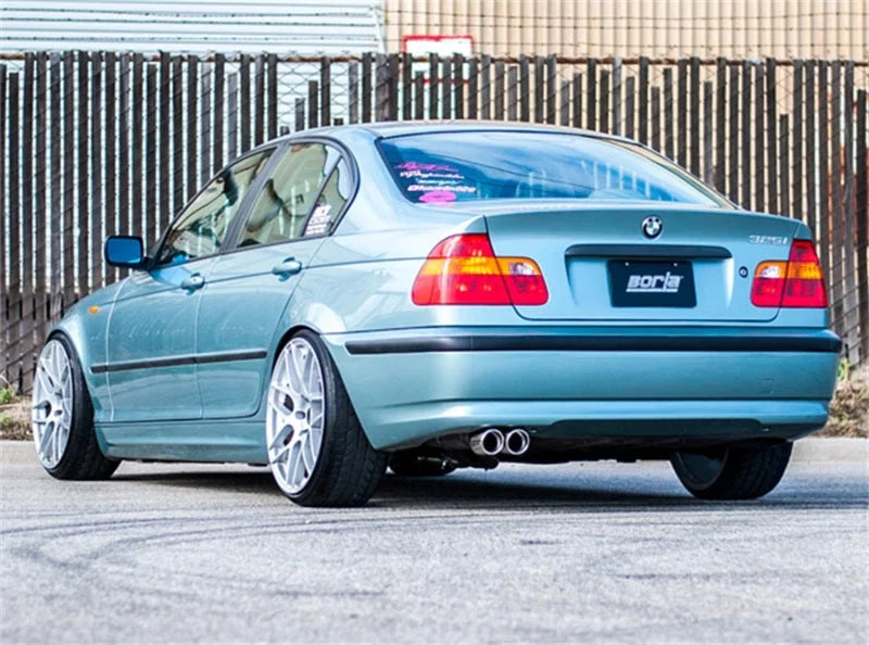 Borla 01-05 BMW 325/330i Catback Exhaust - Side View