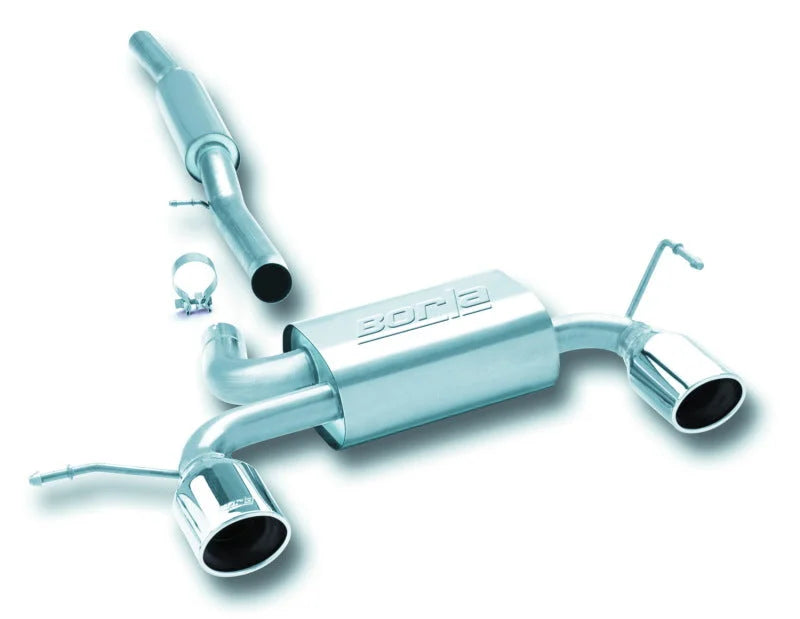 Borla 01-06 Audi TT Quattro 1.8T 225HP MT AWD 2dr Single Split Rear Exit SS Catback Exhaust - Main Product View