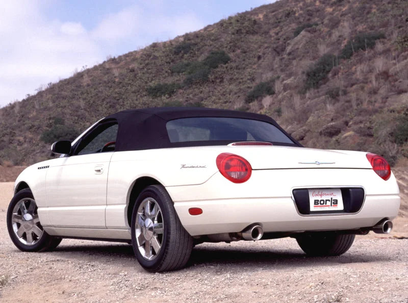Borla 02 Ford Thunderbird SS Catback Exhaust - Installation View