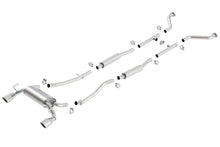 Load image into Gallery viewer, Borla 03-08 350Z True Dual Cat-Back Exhaust 2BOXES - Side View