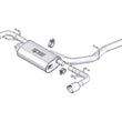 Load image into Gallery viewer, Borla 03-09 Mazda RX-8 1.3L Single Round Rolled Angle-Cut Cat-Back Exhaust - Side View