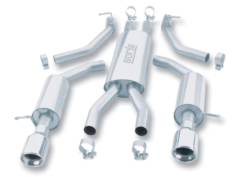 Borla 03 Thunderbird 3.9L V8 AT RWD 2 DR Catback Exhaust - Main Product View