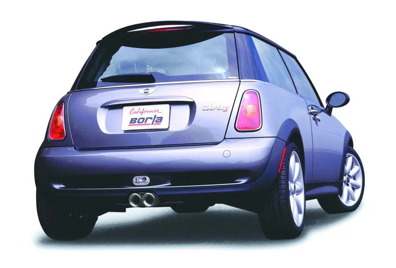 Borla 04-06 Mini Cooper S (Incl. Convertible) Aggressive Cat-back - Detail View
