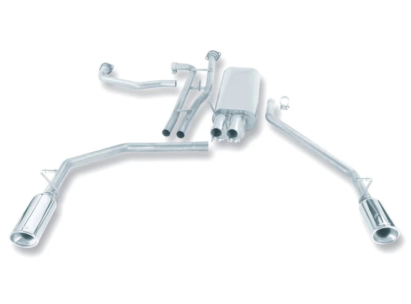 Borla 04-15 Nissan Titan 5.6L-V8 2&4WD Catback Exhaust System - Main Product View