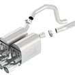 Load image into Gallery viewer, Borla 05-08 Chevrolet Corvette Coupe/Conv 6.0L/6.2L 8cyl Aggressive ATAK Exhaust (rear section only) - Main Product View