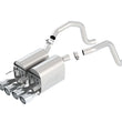 Load image into Gallery viewer, Borla 05-08 Corvette Coupe/Conv 6.0L/6.2L 8cyl 6spd RWD Touring SS Exhaust (rear section only) - Side View