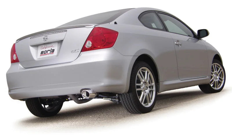 Borla 05-08 Scion tC Rear Muffler - Installation View