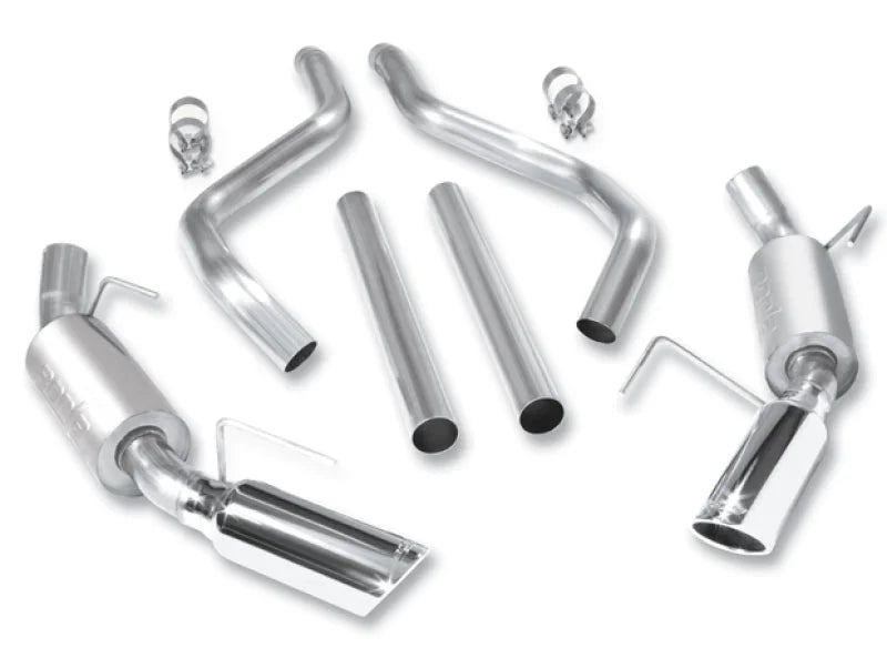 Borla 05-09 Ford Mustang GT/Bullitt ATAK Catback Exhaust - Main Product View