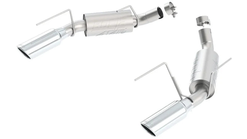 Borla 05-09 Mustang GT/Bullitt 4.6L 8cyl Aggressive ATAK Exhaust (rear section only) - Main Product View