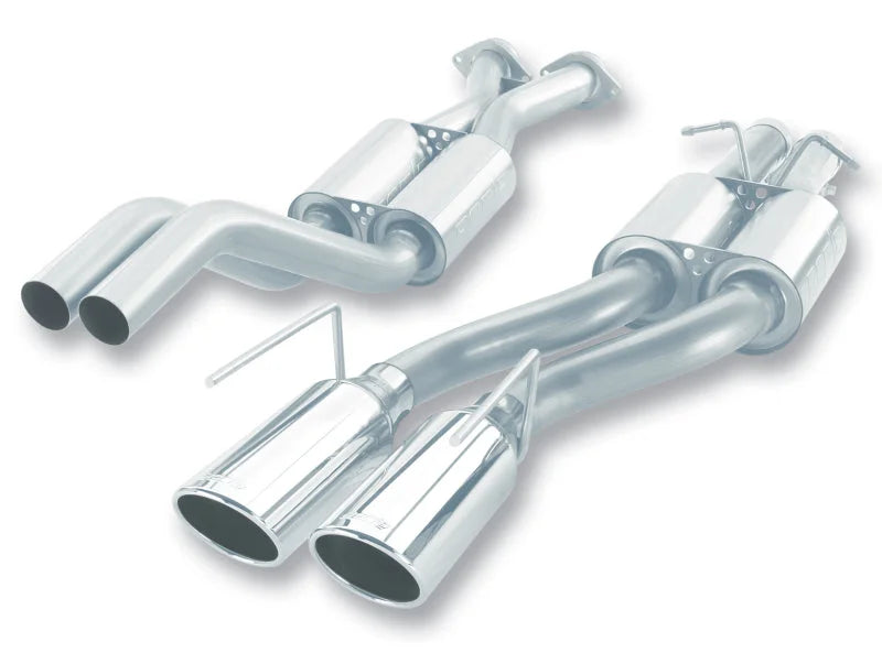 Borla 06-09 Jeep Grand Cherokee SRT8 S-Type Catback Exhaust - Side View