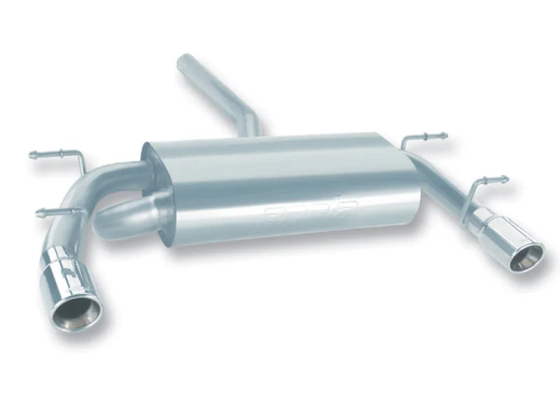 Borla 06-14 Mazda MX-5 Miata 2.0L RWD Twin-Tip Cat Back Exhaust - Side View